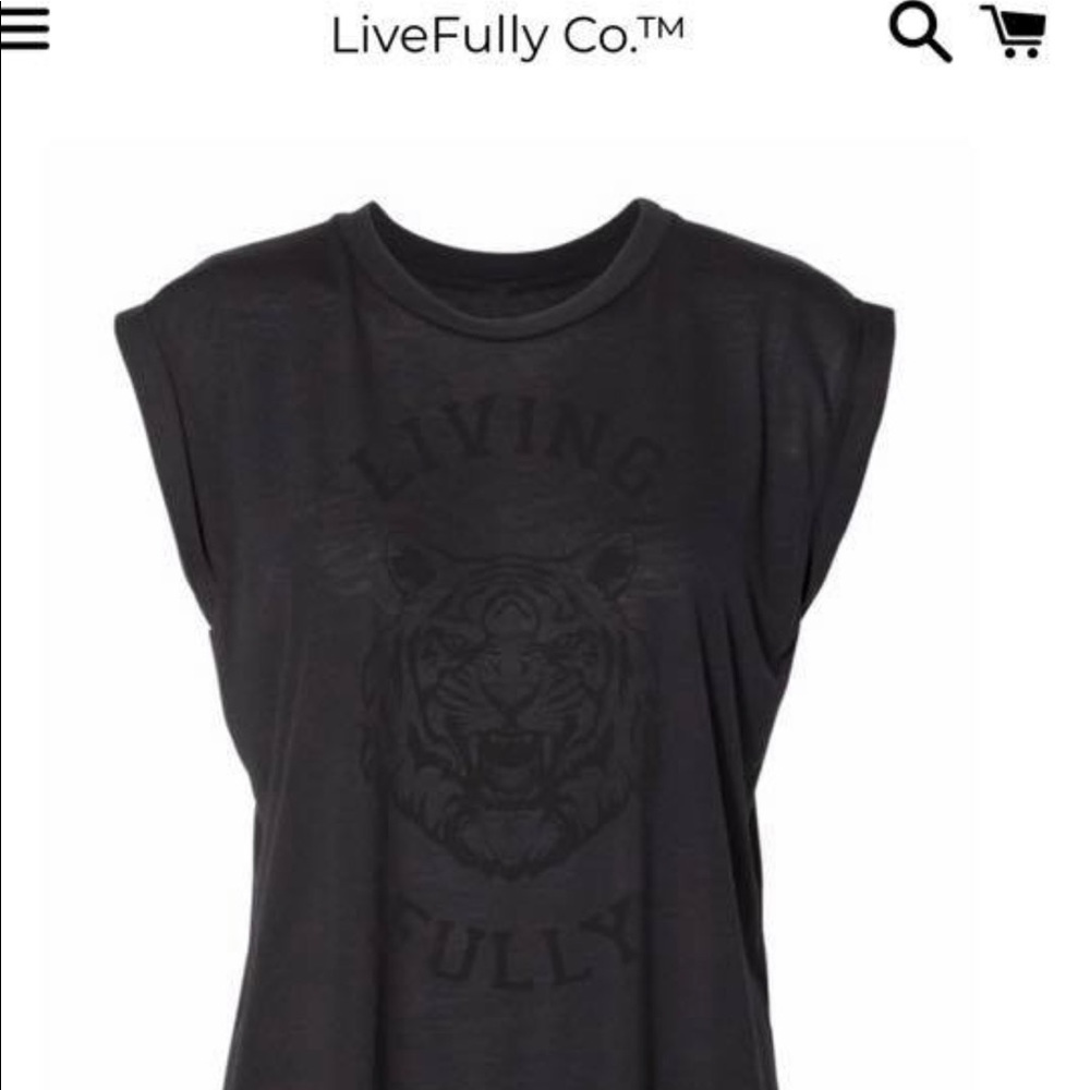 Living Fully Muscle Tee